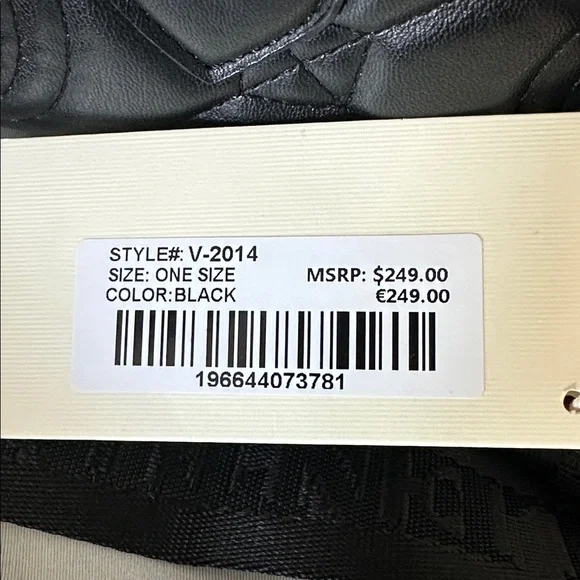 Valentino Orlandi Vegan Leather Crossbody Handbag - Picture 7 of 7